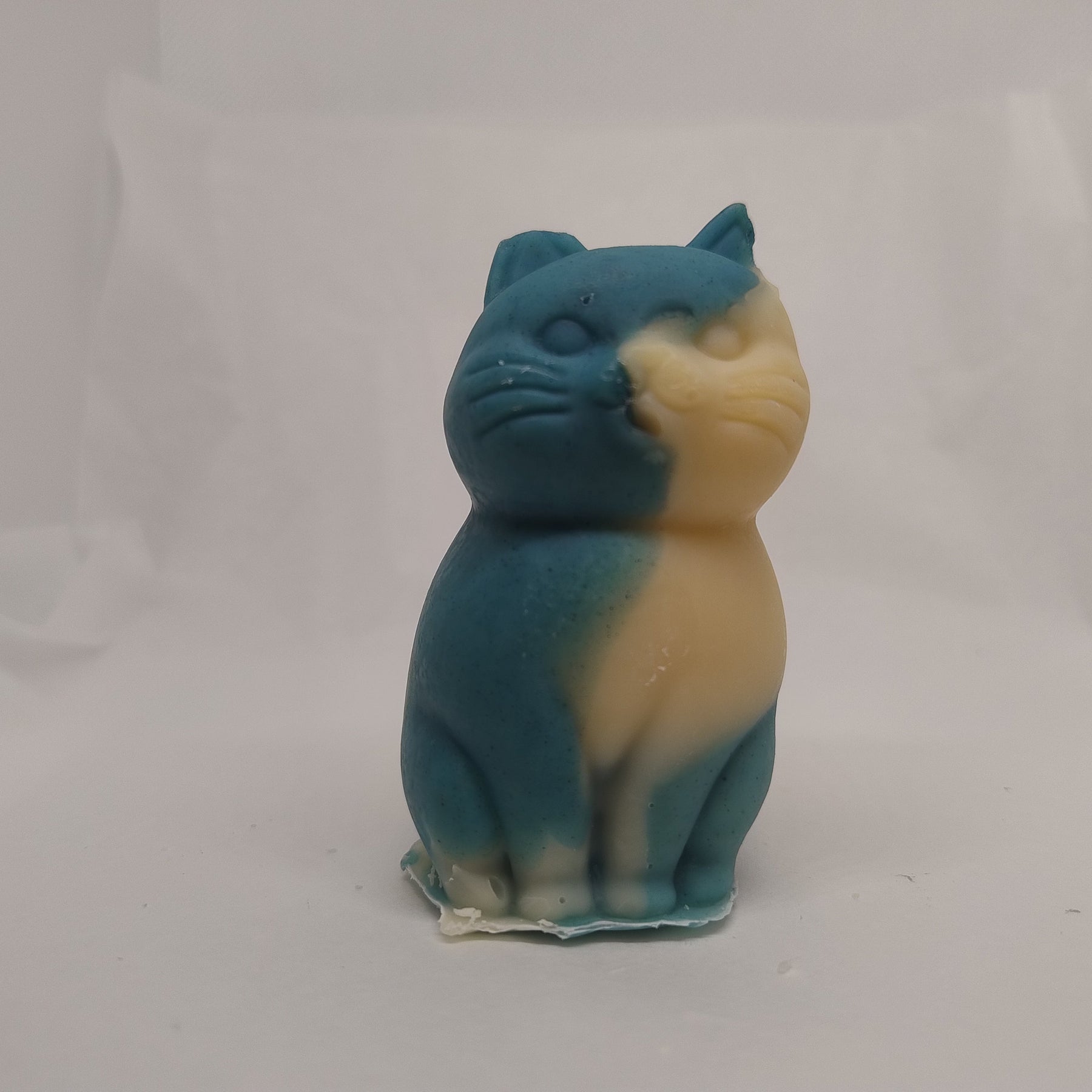 Savon Naturel surgras Verveine Exotique en forme de chat - Les Petits Savons