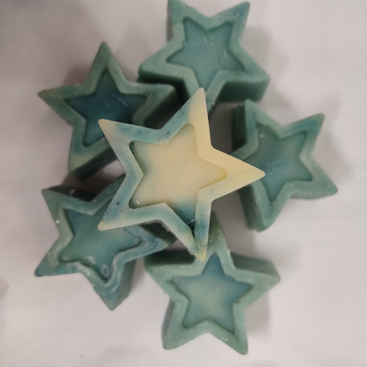 Savon naturel surgras en forme d'Etoile à la verveine exotique