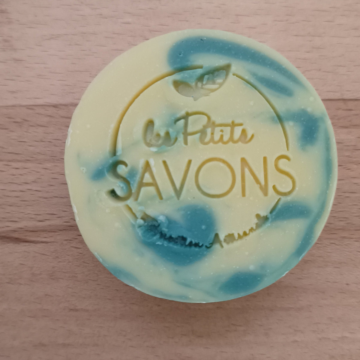Savon naturel surgras verveine exotique - forme ronde - Les Petits Savons