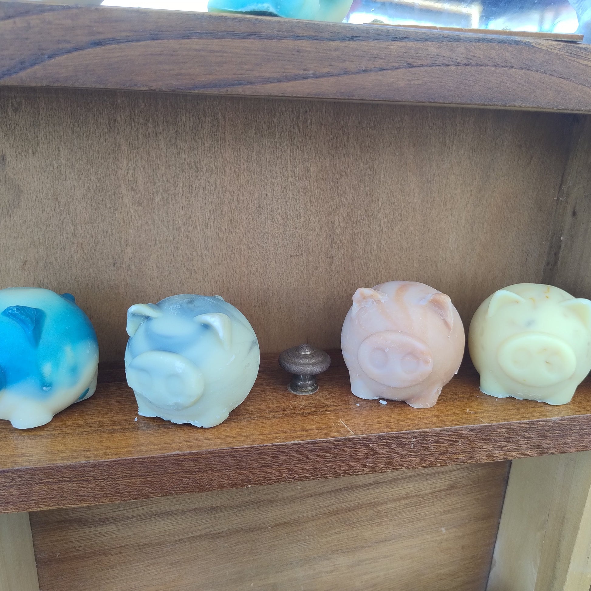 Savon naturel surgras en forme de cochon