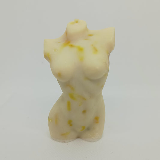 Savon naturel cameline et jojoba forme buste de femme - Les Petits Savons
