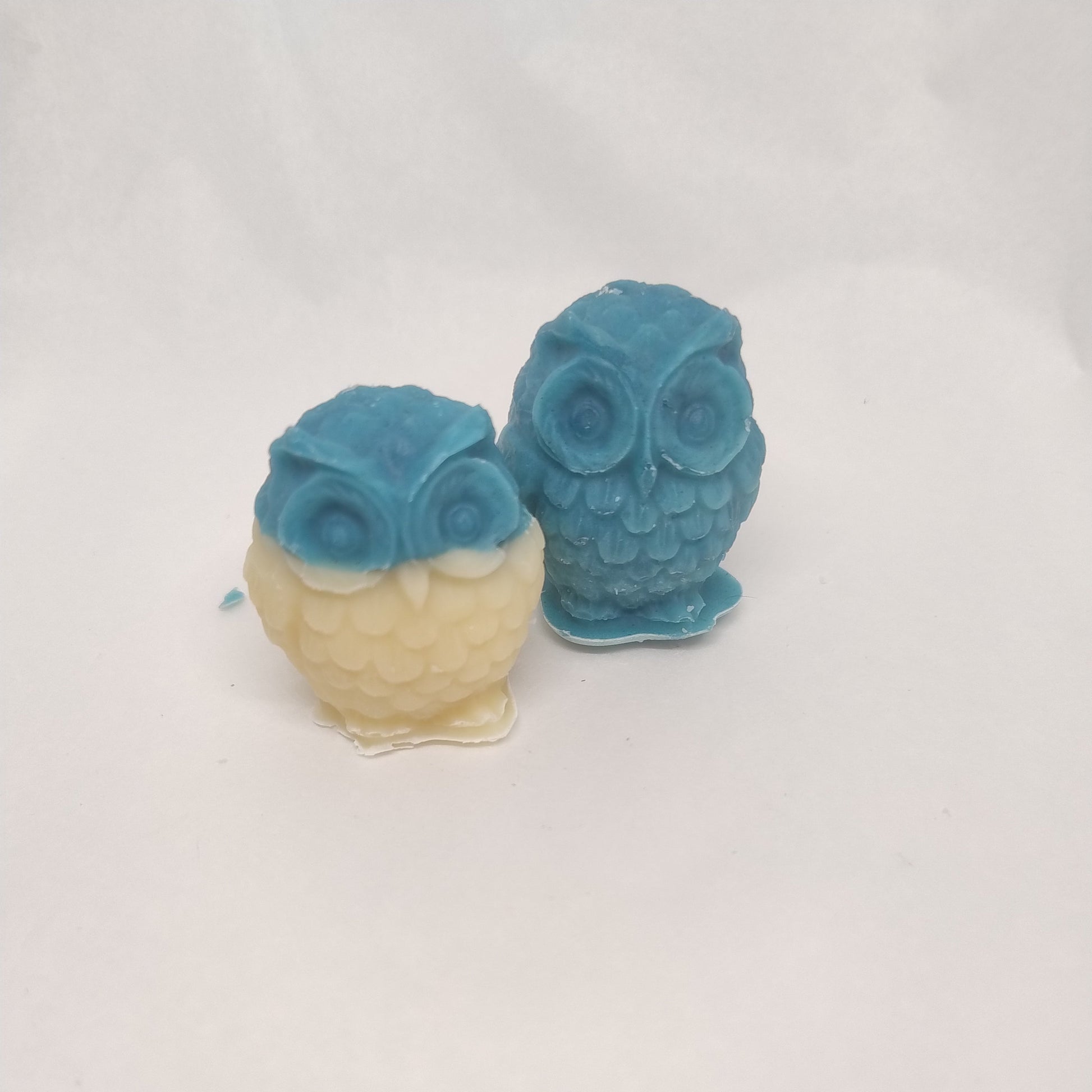 Savon naturel surgras en forme de hibou à l'odeur de verveine citronnée