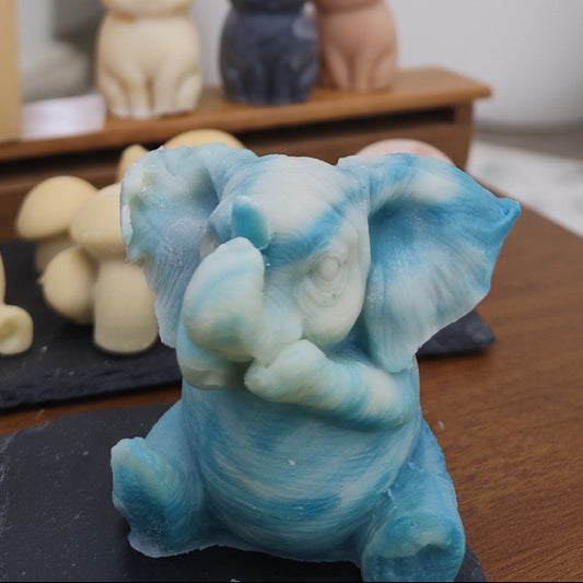 savon original naturel en forme d'éléphant pour adulte et enfants
